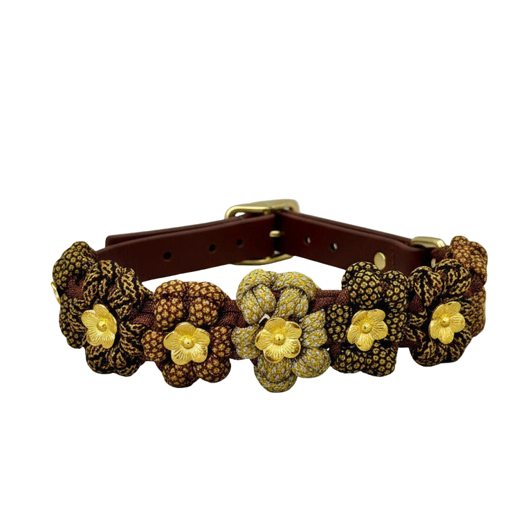 Cocoa Flower Collar