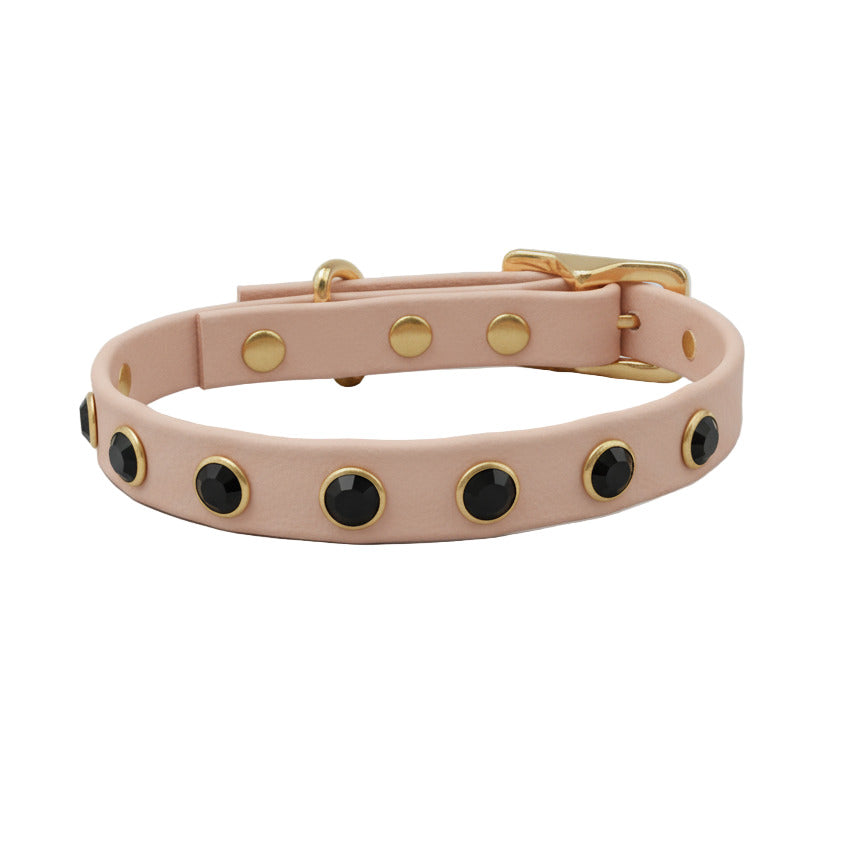 CrHound Jewels Rhinestone Dog Collar - Luxury Bling Pet Collar | The Uptown Hound