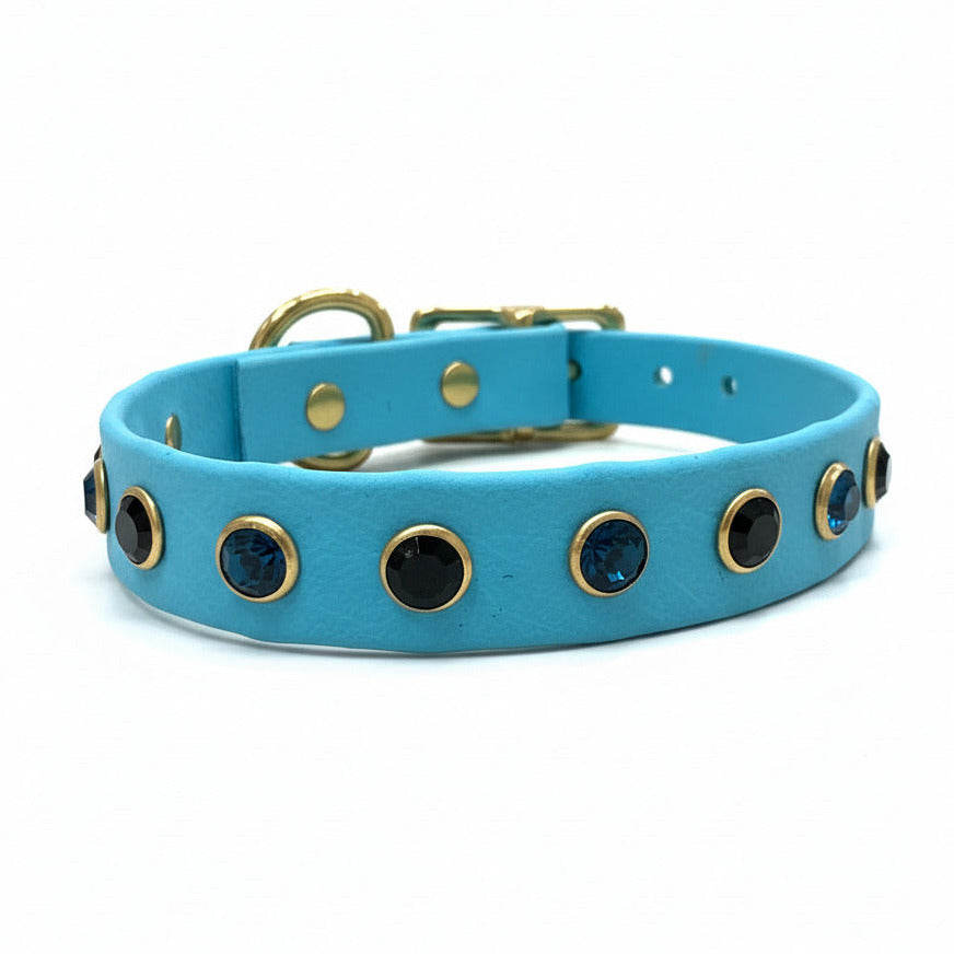 CrHound Jewels Rhinestone Dog Collar - Luxury Bling Pet Collar | The Uptown Hound