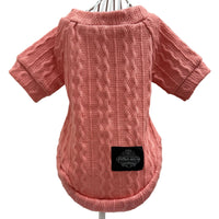 Textured Knit T-Shirt