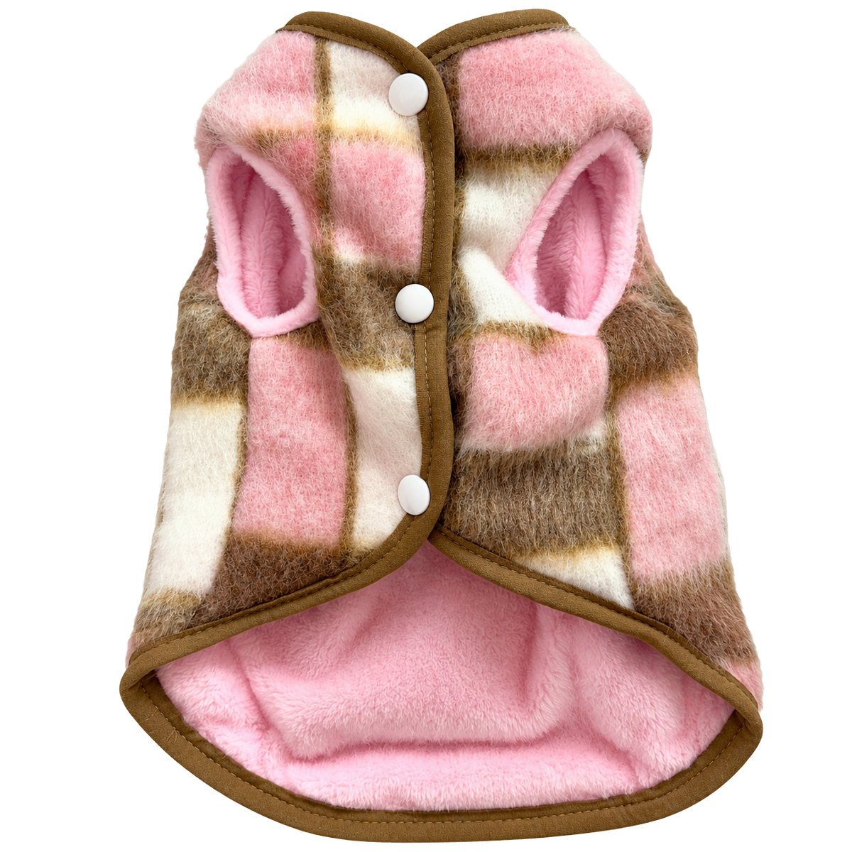 Pink Fleece Coat