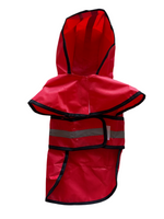 Poncho Style Dog Rain Slicker | Waterproof Raincoat for Small Dogs