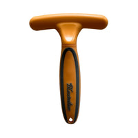 Detangling Rake pulls up matted coat and breaks thru and loosens tangles