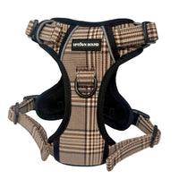 Metropolitan Plaid No-Pull Dog Harness Quality Padded Neoprene By Uptown Hound