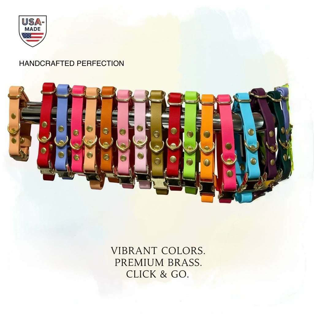 Click Collars USA Made - Handcrafted Dog Collars - The Uptown Hound