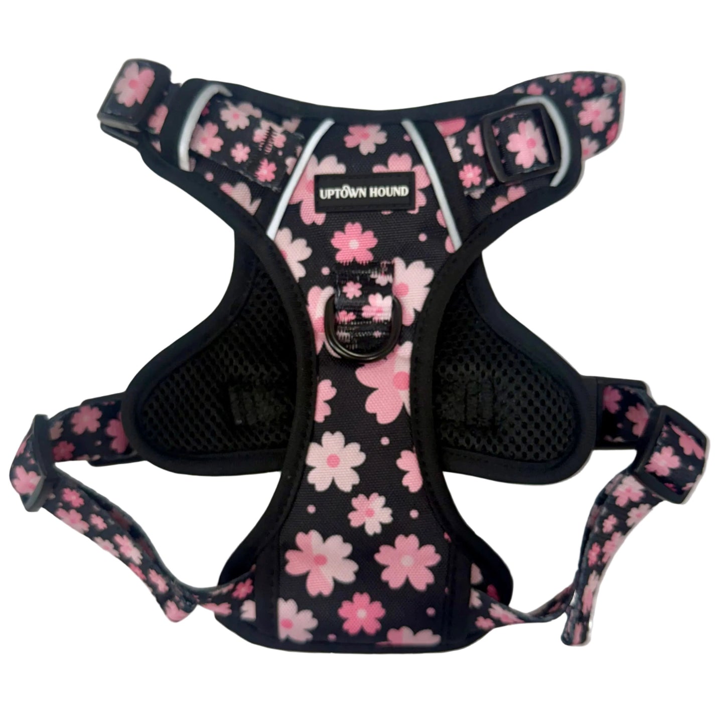Cherry Blossom No Pull Dog Harness - Padded Neoprene | By Uptown Hound