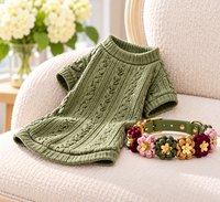 Matcha & Petal Flower Collar