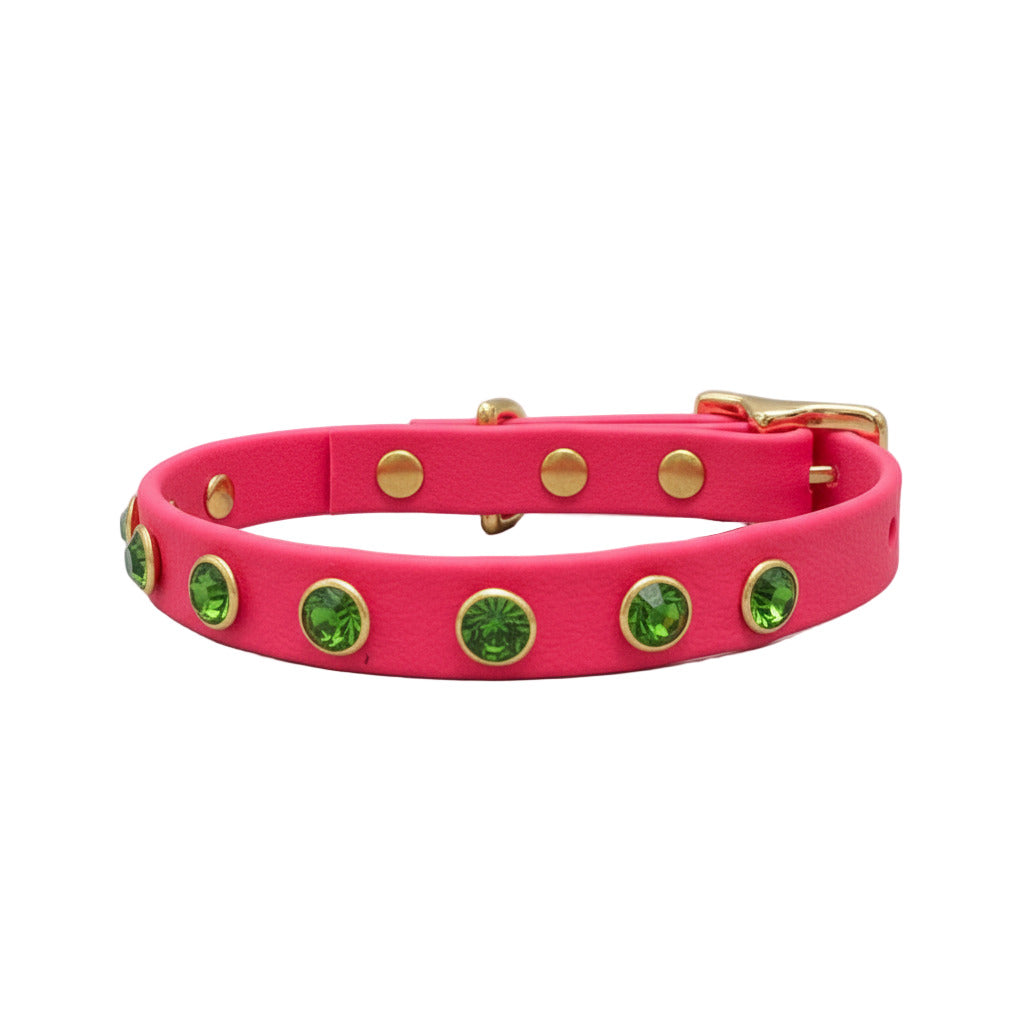 CrHound Jewels Rhinestone Dog Collar - Luxury Bling Pet Collar | The Uptown Hound