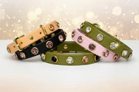 CrHound Jewels Rhinestone Dog Collar - Luxury Bling Pet Collar | The Uptown Hound