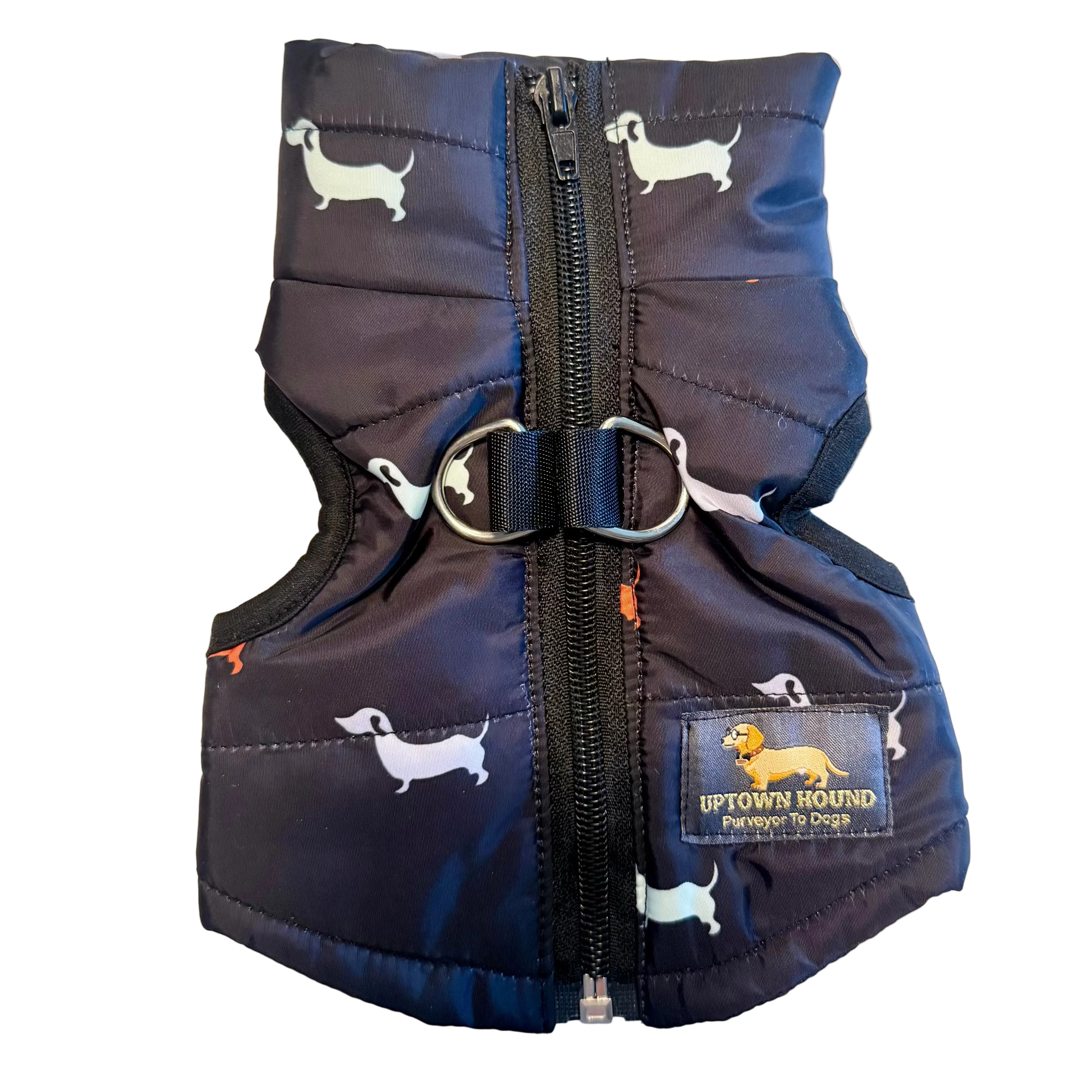Dog Print Harness Vest