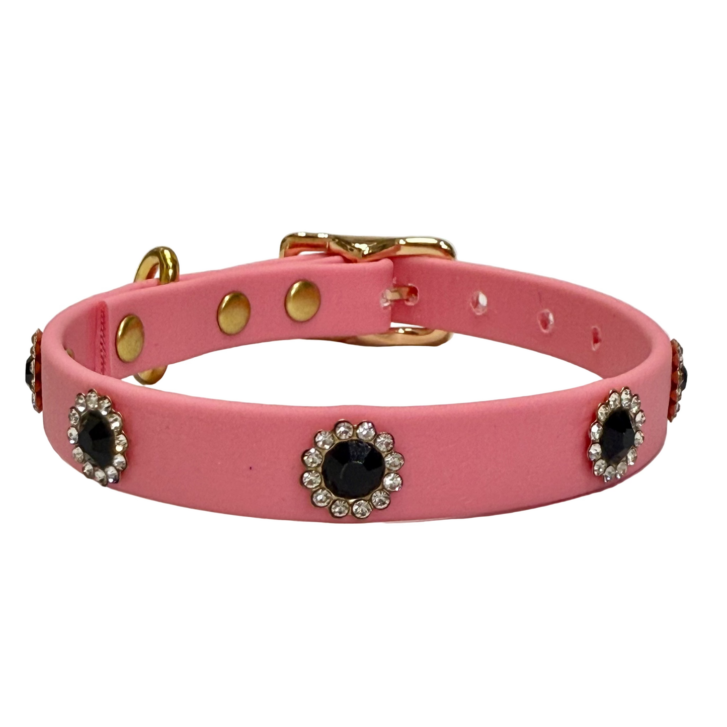 CrHound Jewels Rhinestone Dog Collar - Luxury Bling Pet Collar | The Uptown Hound