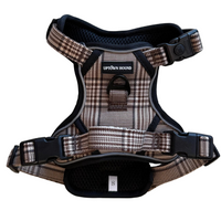 Metropolitan Plaid No-Pull Dog Harness Quality Padded Neoprene By Uptown Hound