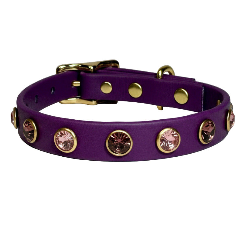 CrHound Jewels Rhinestone Dog Collar - Luxury Bling Pet Collar | The Uptown Hound