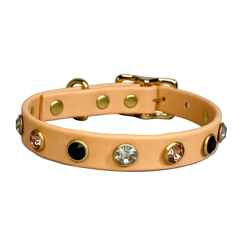 CrHound Jewels Rhinestone Dog Collar - Luxury Bling Pet Collar | The Uptown Hound