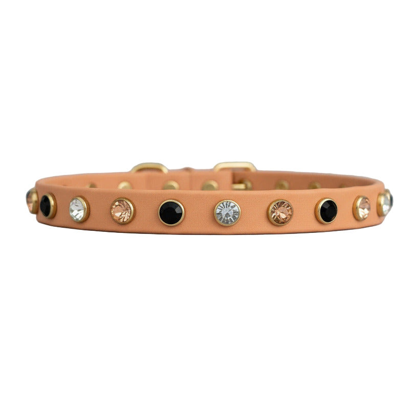 CrHound Jewels Rhinestone Dog Collar - Luxury Bling Pet Collar | The Uptown Hound