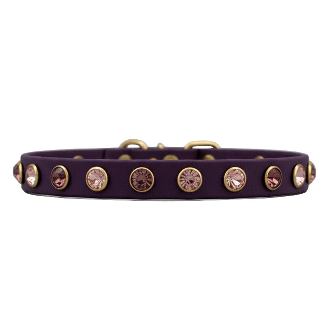 CrHound Jewels Rhinestone Dog Collar - Luxury Bling Pet Collar | The Uptown Hound