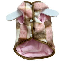 Pink Fleece Coat