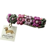 Sparkly Flower Collar
