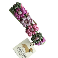 Sparkly Flower Collar