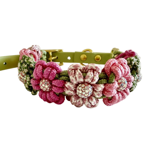 Sparkly Flower Collar