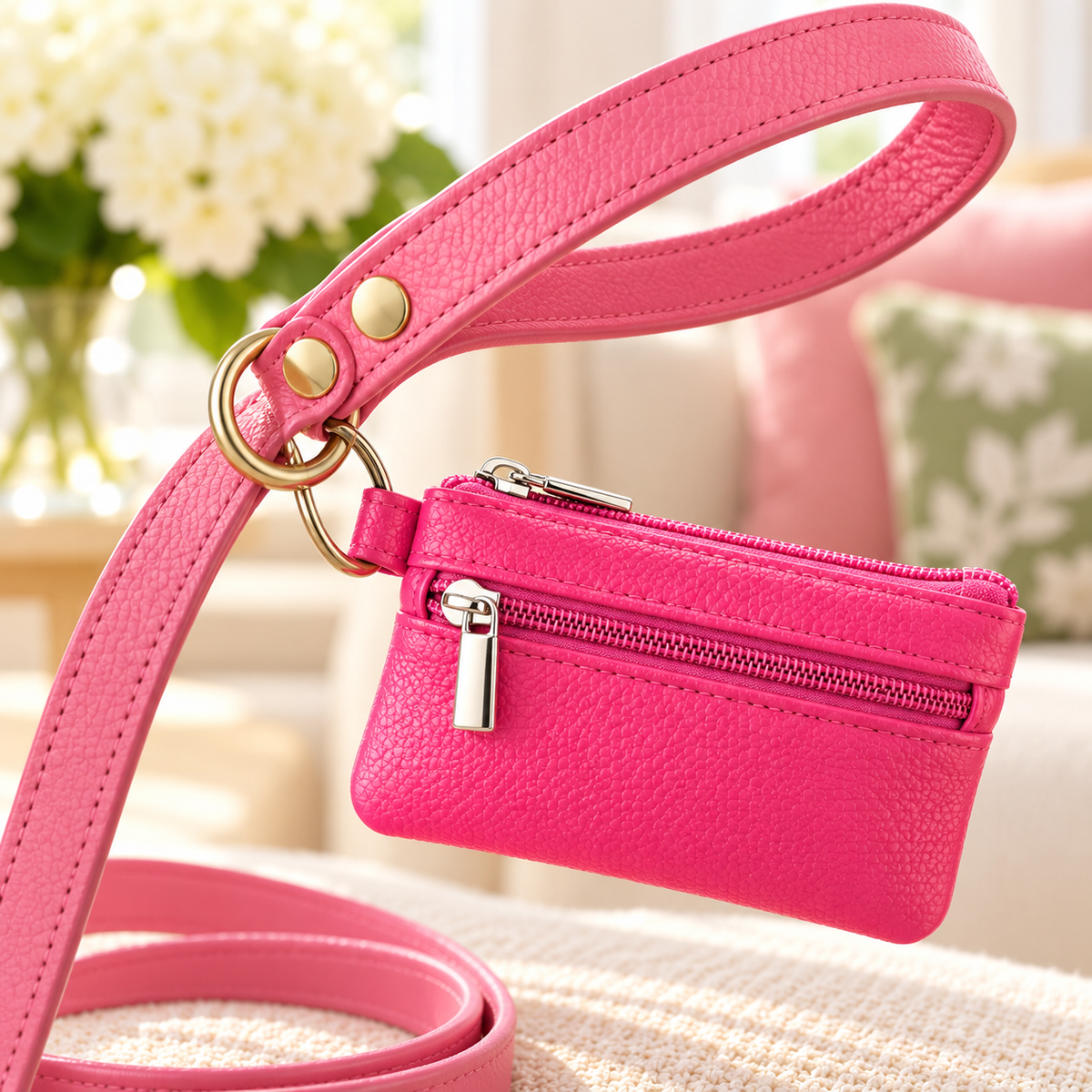 Leather Leash Pouch
