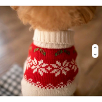 Classic White Snowflake Sweater