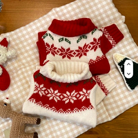 Classic White Snowflake Sweater