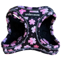 Cherry Blossom Vest Harness comfortable Padded Neoprene By Uptown Hound