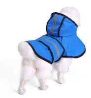 Poncho Style Dog Rain Slicker | Waterproof Raincoat for Small Dogs