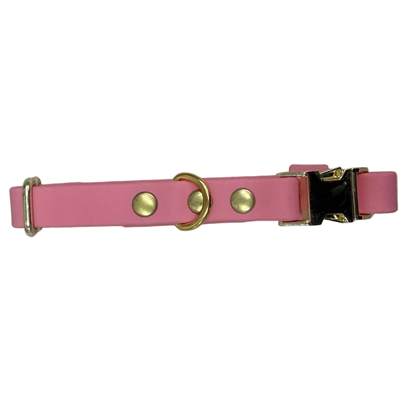 Bubble gum Waterproof Click Collar