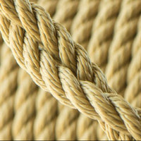 7' The Perfect Convertible* Beach Rope Leash - Natural