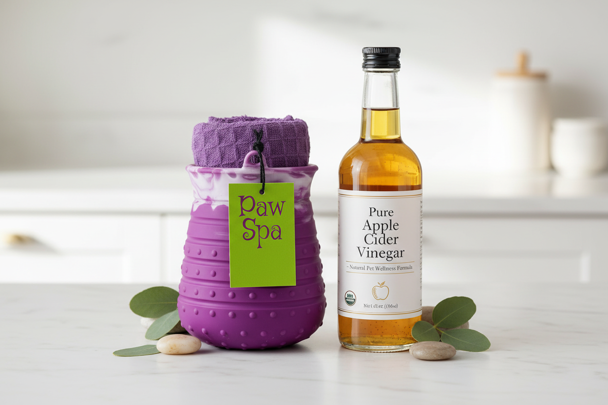 Paw Spa with Apple Cider Vinegar Ad