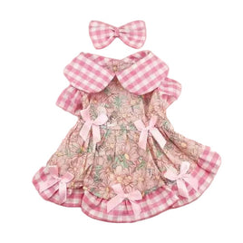 Pink Gingham Dress