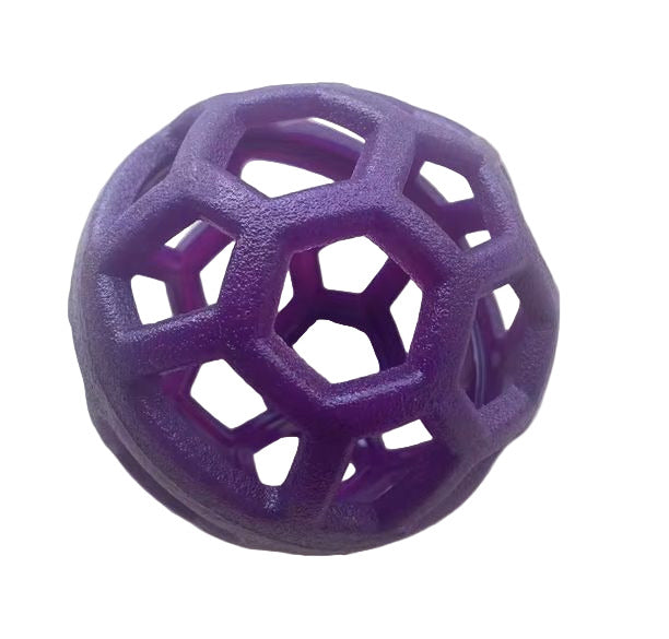 Interactive Geometric Ball Purple