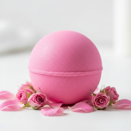 Rose Pink Bath Bomb