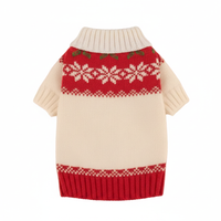 White sweater with corrected white collar