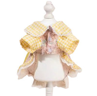 Yellow Gingham Dress